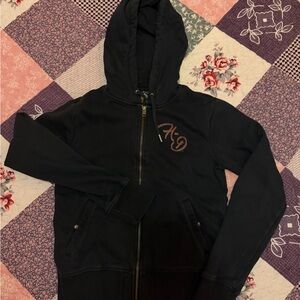 Harley Davidson Black Zip-Up